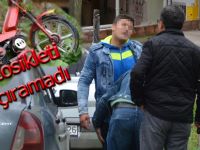 Motosiklet hırsızı kovalamaca sonucu yakalandı