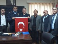 TüRKAV BAFRA ŞUBESİ YÖNETİM KURULU BAFRA EMNİYET MÜDÜRÜ MUSTAFA YİĞT’i ZİYARET ETTİ.