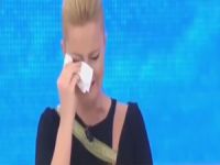 Canlı yayında göz yaşlarını tutamadı