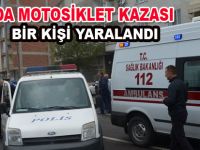 Bafra`da kaza : 1 yaralı