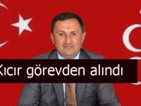 Ersin Kıcır görevden alındı