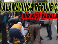 Bafra`da kaza : 1 yaralı