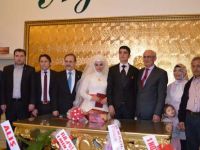 Komandonun nikahı Başkan Yılmaz tarafından kıyıldı