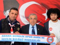 Adana Gençlik Spor Doğa ve İzcilik Kulübü Bafra Kaymakamı Halis Arslan’a Ziyaret