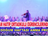Kutlu Doğum Haftası Anma Programı