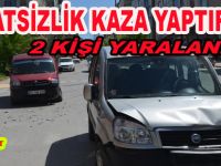Bafra`da Kaza : 2 Yaralı