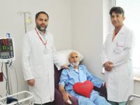 78 yaşında kalp kapağı değişti