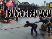 Suya düşen adam kurtarıldı