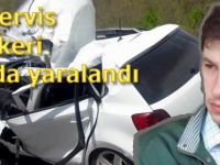112 Acil teknikeri kazada ağır yaralandı