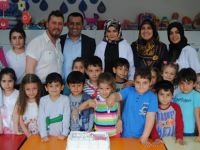 Çocuklara pastanın hikayesi etkinliği