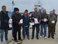 Deniz salyangozu avlayan balıkçılar isyanda