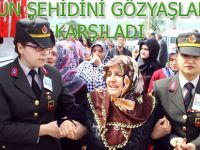 Samsun, şehidini gözyaşlarıyla karşıladı