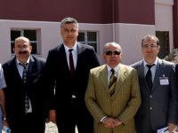 Bafra Kaymakamı Halis Arslan İlçede İnşatları Devam Eden Okulları İnceledi