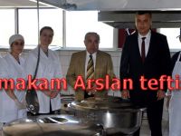 BAFRA KAYMAKAMI HALİS ARSLAN ÖĞRENCİ YEMEKLERİNİ DENETLEDİ