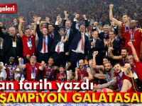 Galatasaray tarih yazdı