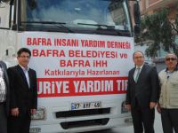 İHH'dan Bayır Bucak Türklerine yardım Tırı