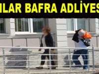 Hırsızlık zanlıları adliyede