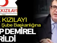 Kızılay Samsun Şube Başkanlığına Habib Demirel getirildi