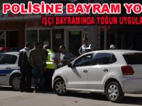 Bafra`da 1 Mayıs uygulaması