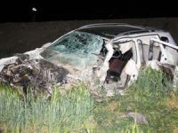 Otomobil ile cip çarpıştı : 2 yaralı