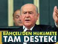 Bahçeli'den terörle mücadelede hükümete destek
