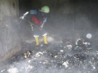 Yanan evin sahibi hastanede yatıyor