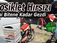 Bafra`da motosiklet hırsızlığı