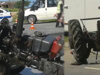Otobüs Traktörü ikiye böldü