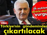 Başbakan'dan ilk açıklama