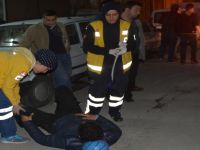 Bafra'da motosikletler çarpıştı 1 yaralı