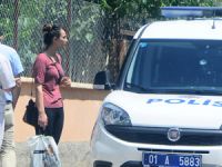 Eşinden kaçıp polisi aradı