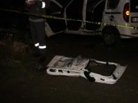 Polis aracı kaza yaptı : 2 yaralı