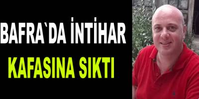 Bafra'da eşinden boşanan şahıs kendini vurdu