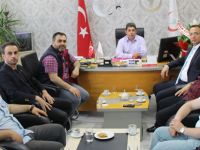 Türk Eğitim Sen'den ilçe sağlık müdürüne ziyaret