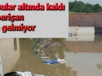 Aşırı yağmur imalathaneyi su altında bıraktı