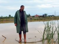 Bafra'da tarım arazileri sular altında