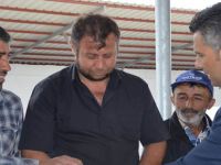 Doğanca mahallesinde 3 aileye Manda desteği