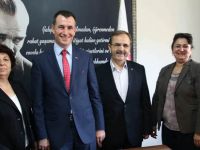 Sigortacılardan Başkan Şahin'e ziyaret