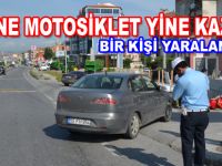 Bafra`da kaza : 1 yaralı