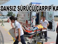 Yayaya çarpıp kaçtı