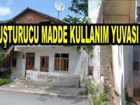 Bir uyuşturucu madde kullanım yuvası daha !