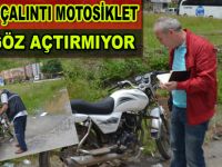 Bafra`da motosiklet hırsızlığı