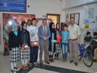 Alaçam kaymakamından üçü bir arada ödül