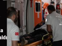 Alkolü fazla kaçırınca yola yığıldı