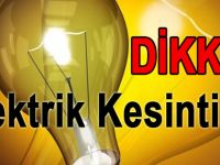 Bafra'da Elektrik kesintisi