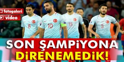 Milli hüsran!