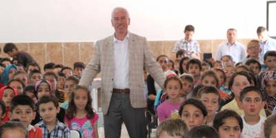 Alaçam'da karne heyecanı