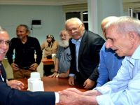 Kaymakam Arslan yaşlıların Babalar gününü kutladı