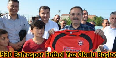 Yaz futbol okulu başladı