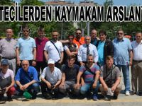 Gazetecilerden Arslan`a veda